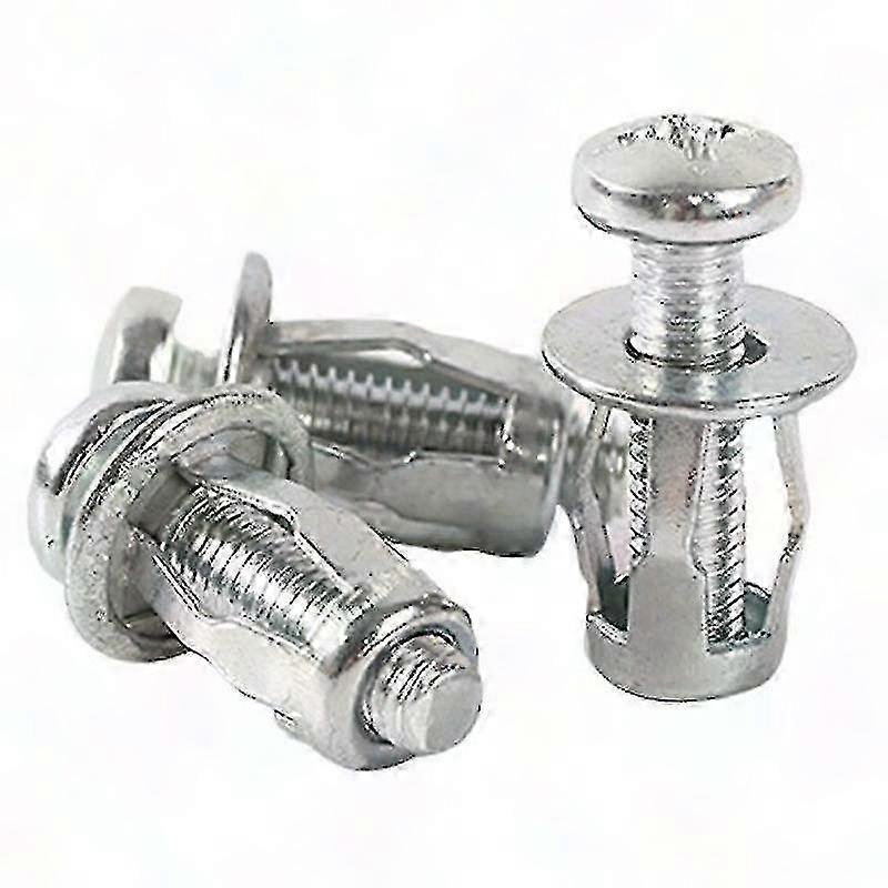 15 Stück M4 M5 M6 M8 Kronenmuttern, Nieten, Gewindemuttern, Schrauben, Metall, Auto, Für Hohlwandblech, Eisen, Kronenmutter, Spreizlaterne
