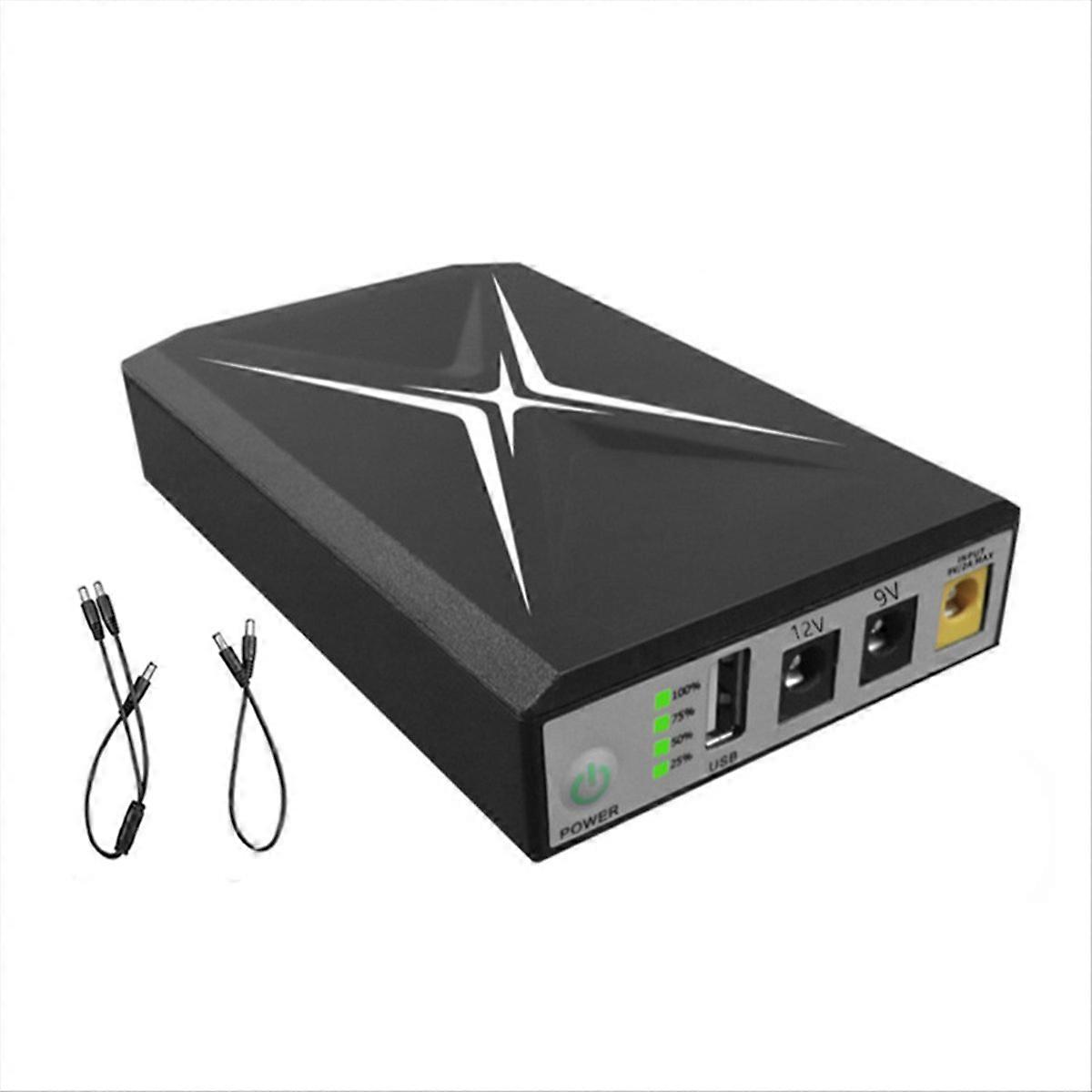 10400-mah-gleichstrom-notstromversorgung Für Router Und Überwachungskameras, Unterbrechungsfreie Stromversorgung, Zuverlässiger Ersatzakku