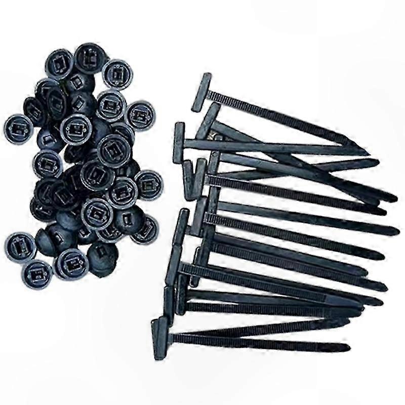 Selbstverriegelnde Kabelbinder Mit Druckknopf, Universelle Kabelbinder Zur Aufbewahrung, 10-100 Stück, Robuste Nylon-kabelbinder, Praktische Kabelbinder Zur Befestigung Von Kabeln Und Gegenständen.