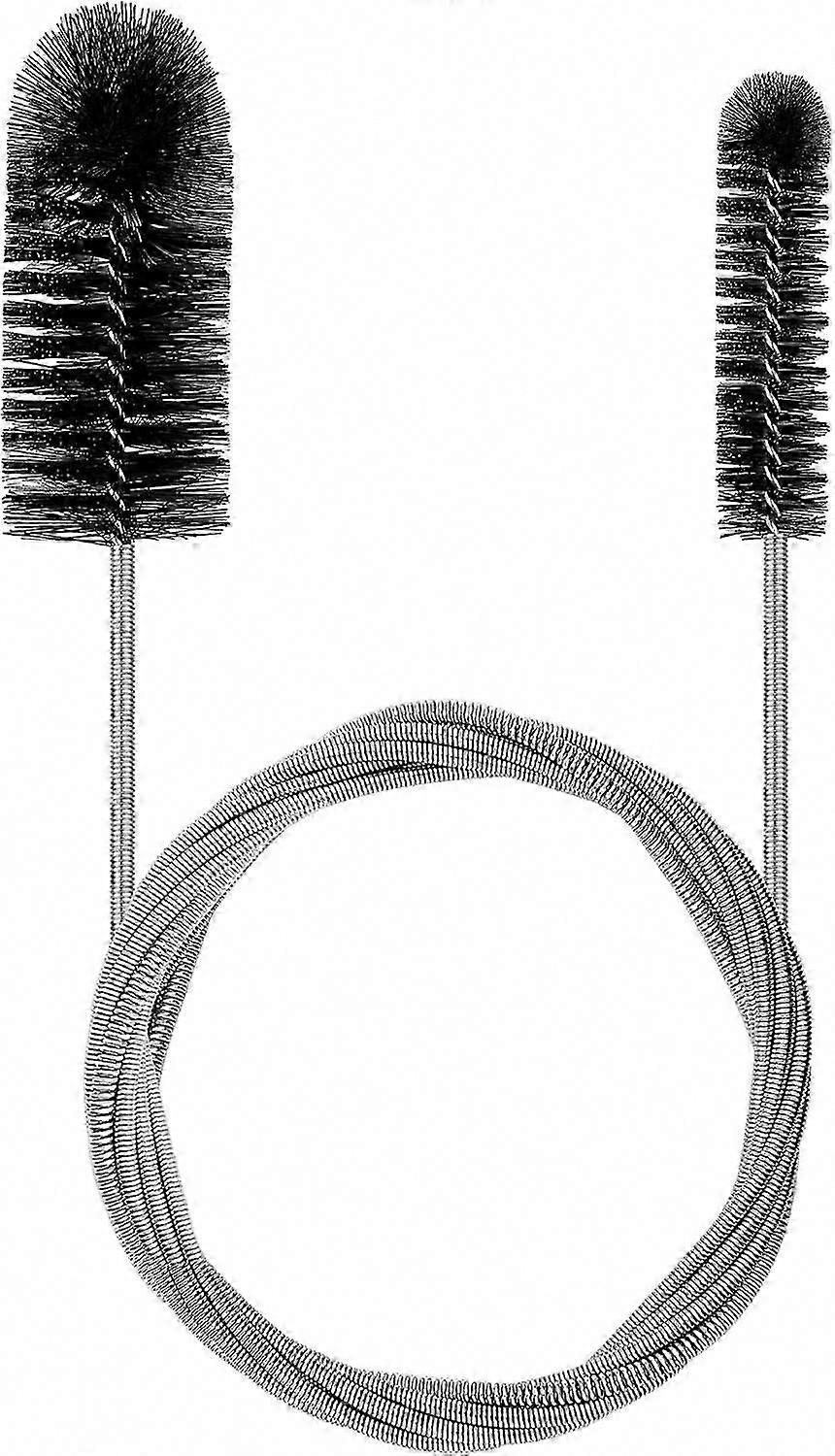 200 Cm Lange, Flexible Doppelkopf-reinigungsbürste Für Feine Rohre Und Waschbecken, Ideal Zum Reinigen Von Langen Rohren Und Abflusslöchern.