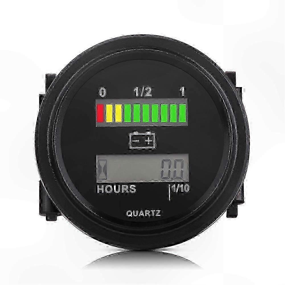 Spannungsmonitor Mit Timer Für Golfwagen Und Fahrzeuge Mit 12 V Bis 72 V, Led-anzeige
