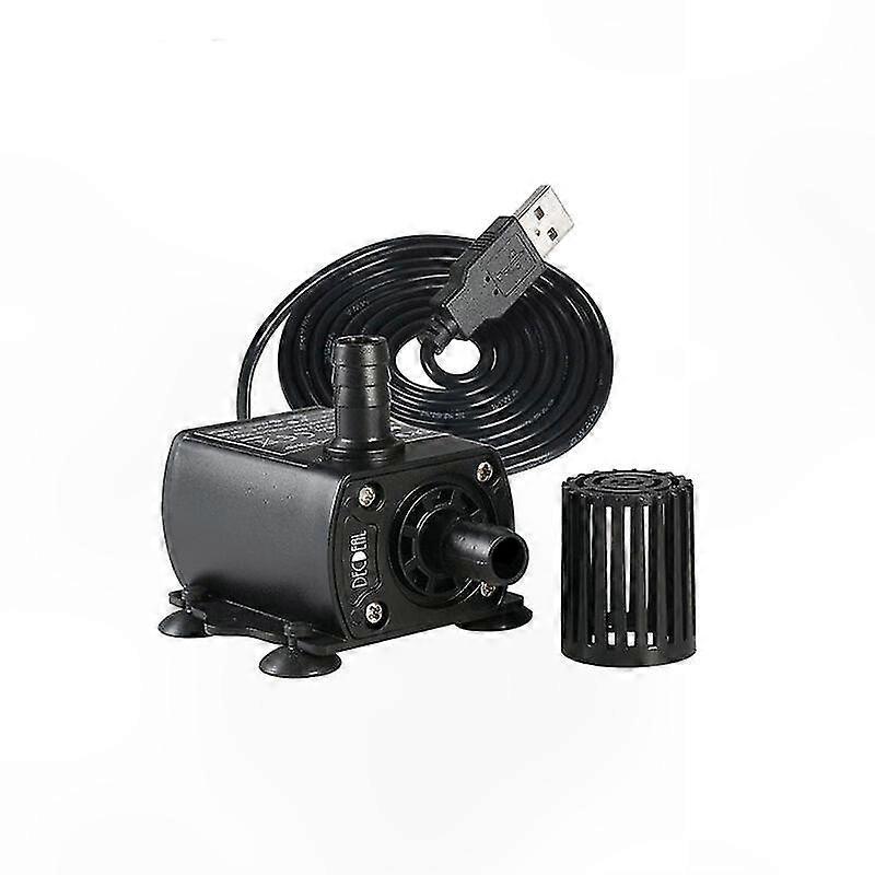 Tauchpumpe Für Teiche, Aquarien Und Hydrokulturen – Fördermenge 250 L/h, Geringes Gewicht Von 95 G, Ideal Für Wasserspiele Im Innen- Und Außenbereich, Kompakter Springbrunnen