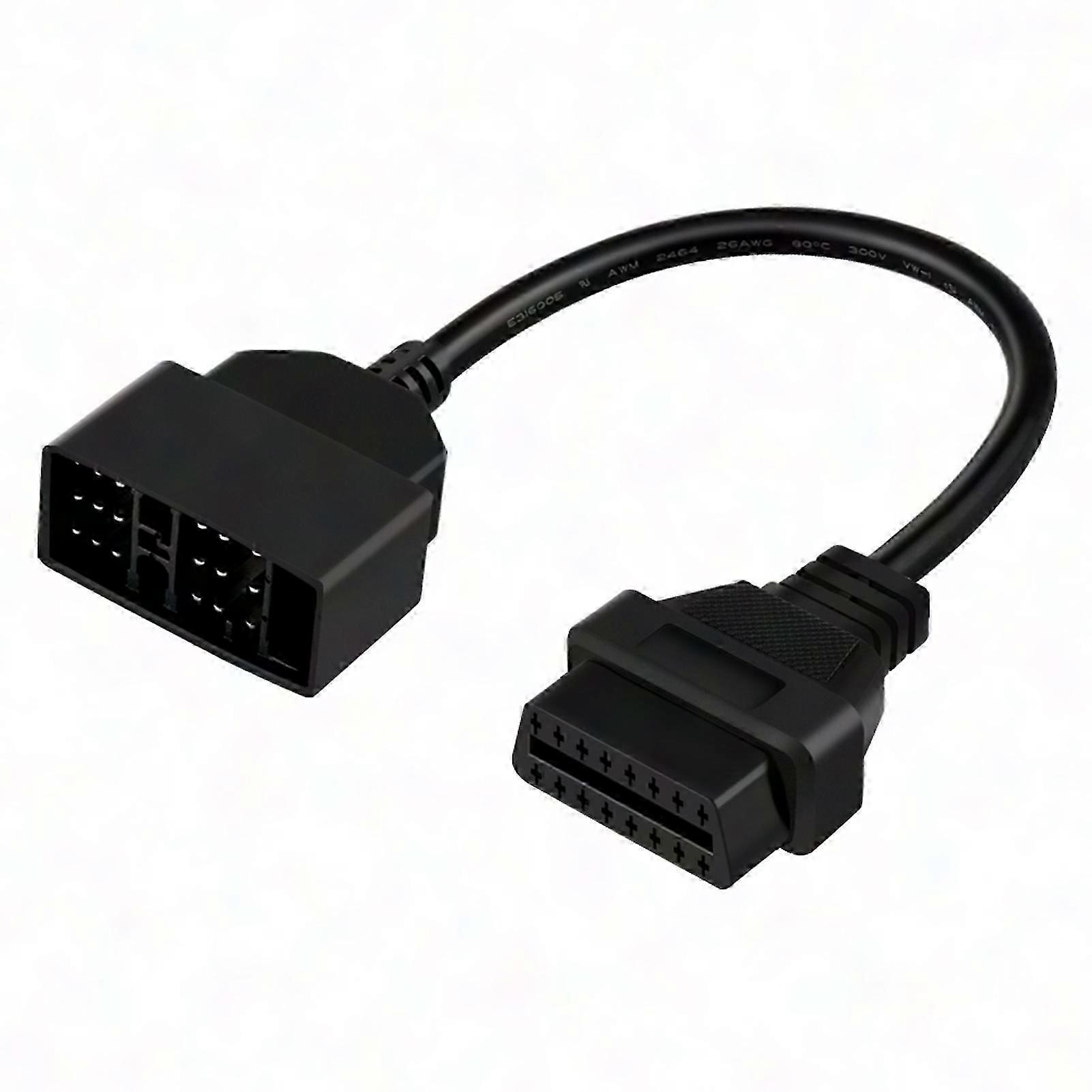 Obd2 16 Auf 22 Pin Adapter, Diagnosekabel Für Fahrzeuganschluss, Stecker Auf Buchse, Kfz-elektronik-testgerät, Kompatibel Mit Scan-tools.