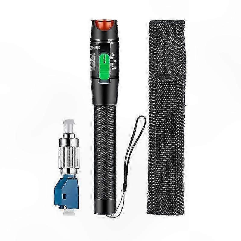 Glasfaserkabeltester Mit Fc/lc-steckern, 30-mw-laserpointer Zur Fehlererkennung Bis Zu 30 Km