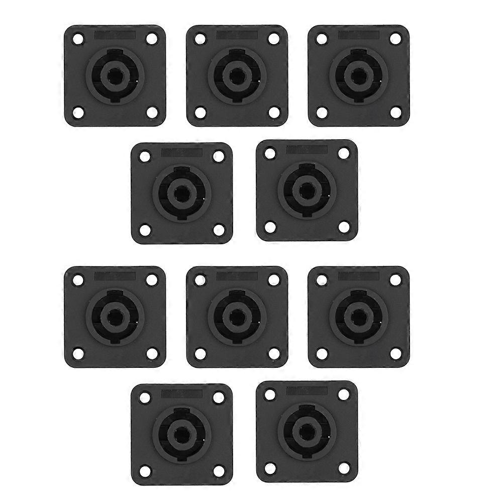 10 Stück 4-polige Weibliche Nl4-audio-strombuchsenstecker