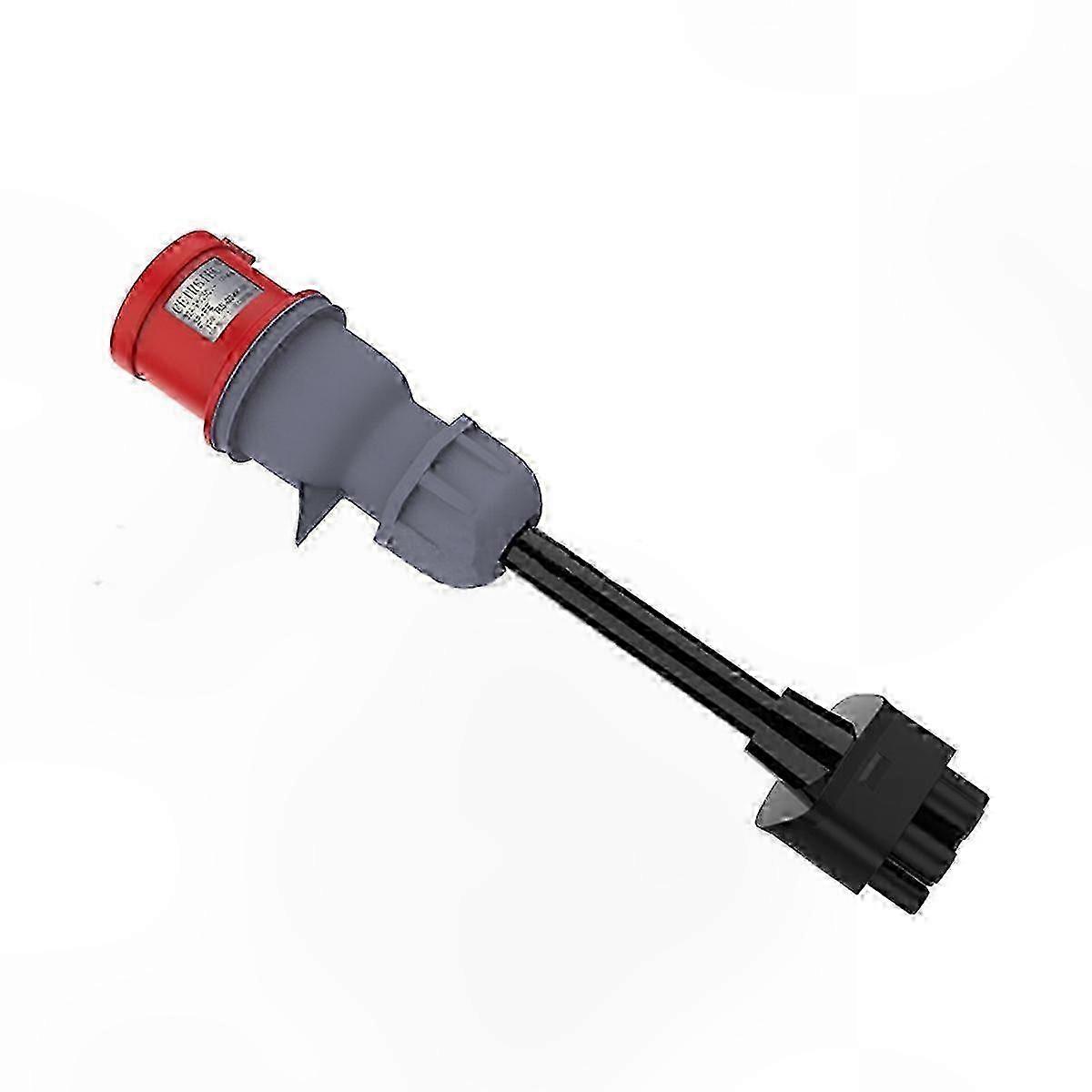Universeller 5-poliger Cee-adapter Für Ladegeräte Von Elektrofahrzeugen, Kompatibel Mit Tesla Model S, 3, X, Y (gen 2)