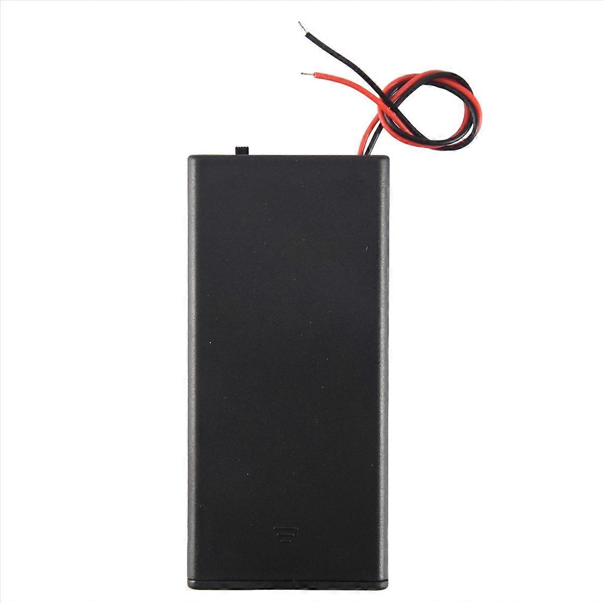 3,7 V 2x 18650 Batteriehalter Anschluss Aufbewahrung Ein/aus