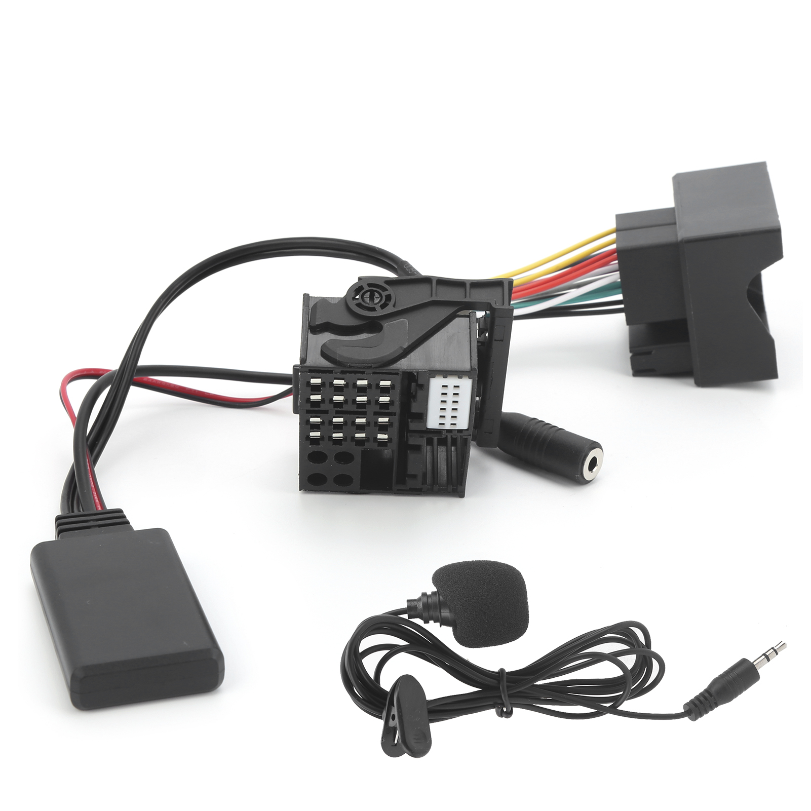 59,1-zoll Bluetooth 5.0 Audiokabel Mit Mikrofon Und Aux-adapter Für Bmw E60 E63 E64 E65 E66 E87