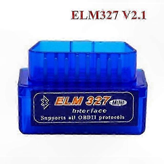 Obd2 Bluetooth 4.0 Kfz-diagnosegerät, Elm327 V2.1/v2.2 Scanner Für Ios, Android Und Pc, Fahrzeugcode-lesegerät, Universelles Kfz-steuergerät