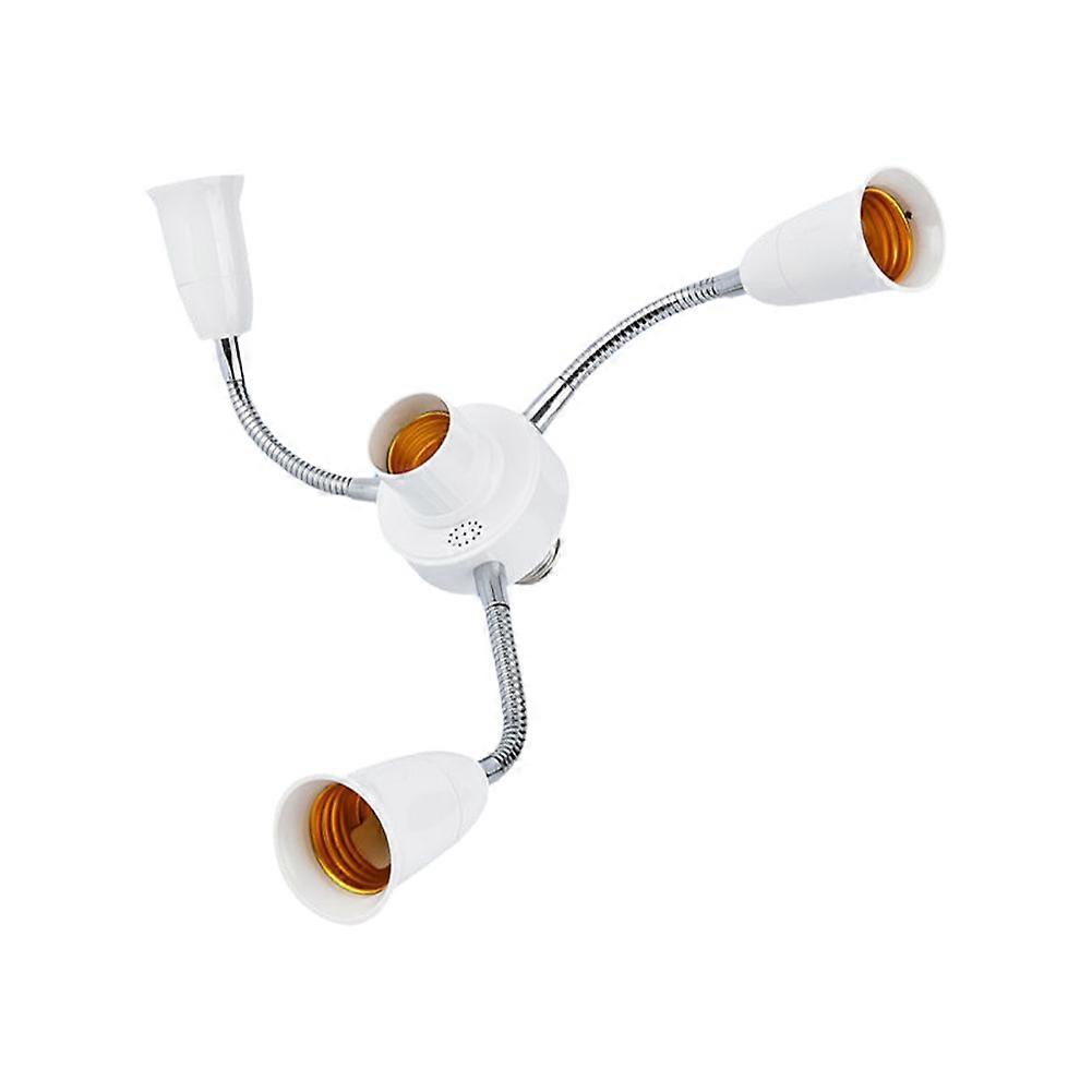 E27 Led-splitteradapter, Verstellbar Mit 4 Ausgängen, Für Büro- Oder Wohn-stehlampen