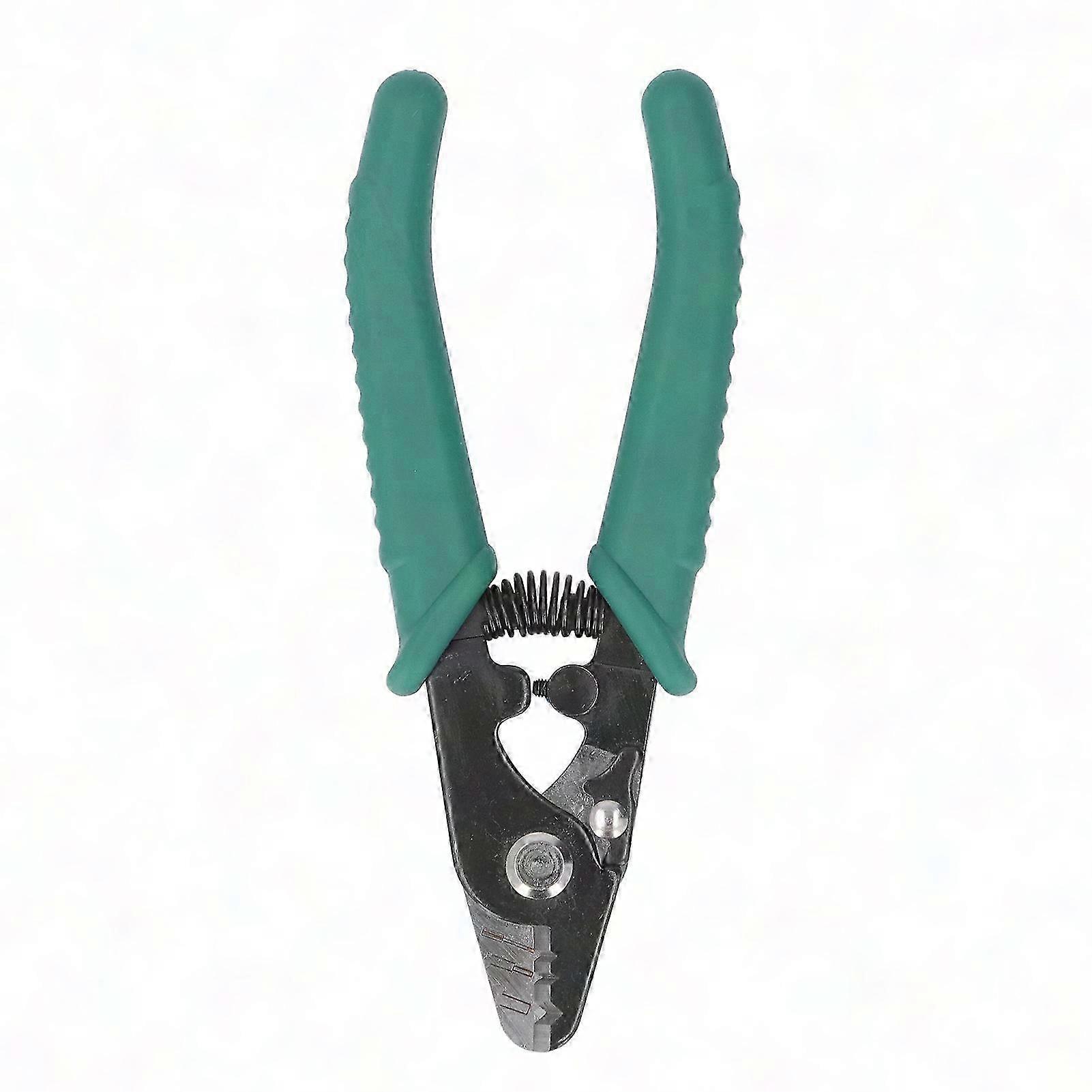3-port-glasfaserkabel-abisolierzange, Präzise Abisolierzange Mit Komfortablem, Ergonomischem Griff.
