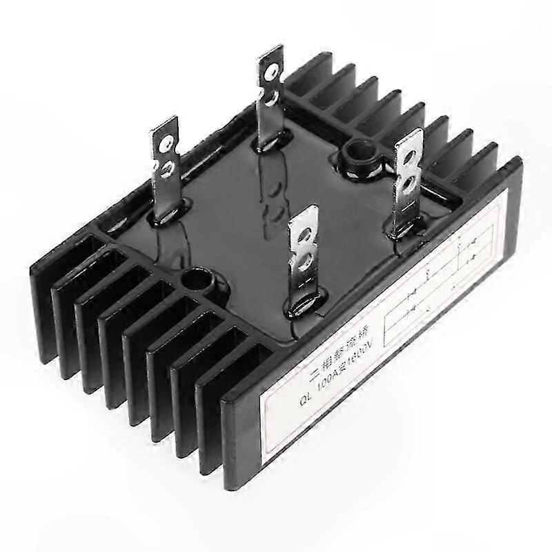 100a 1600v Zweiphasen-brückengleichrichter, Hochleistungs-schwarzdiode, Industriegleichrichter