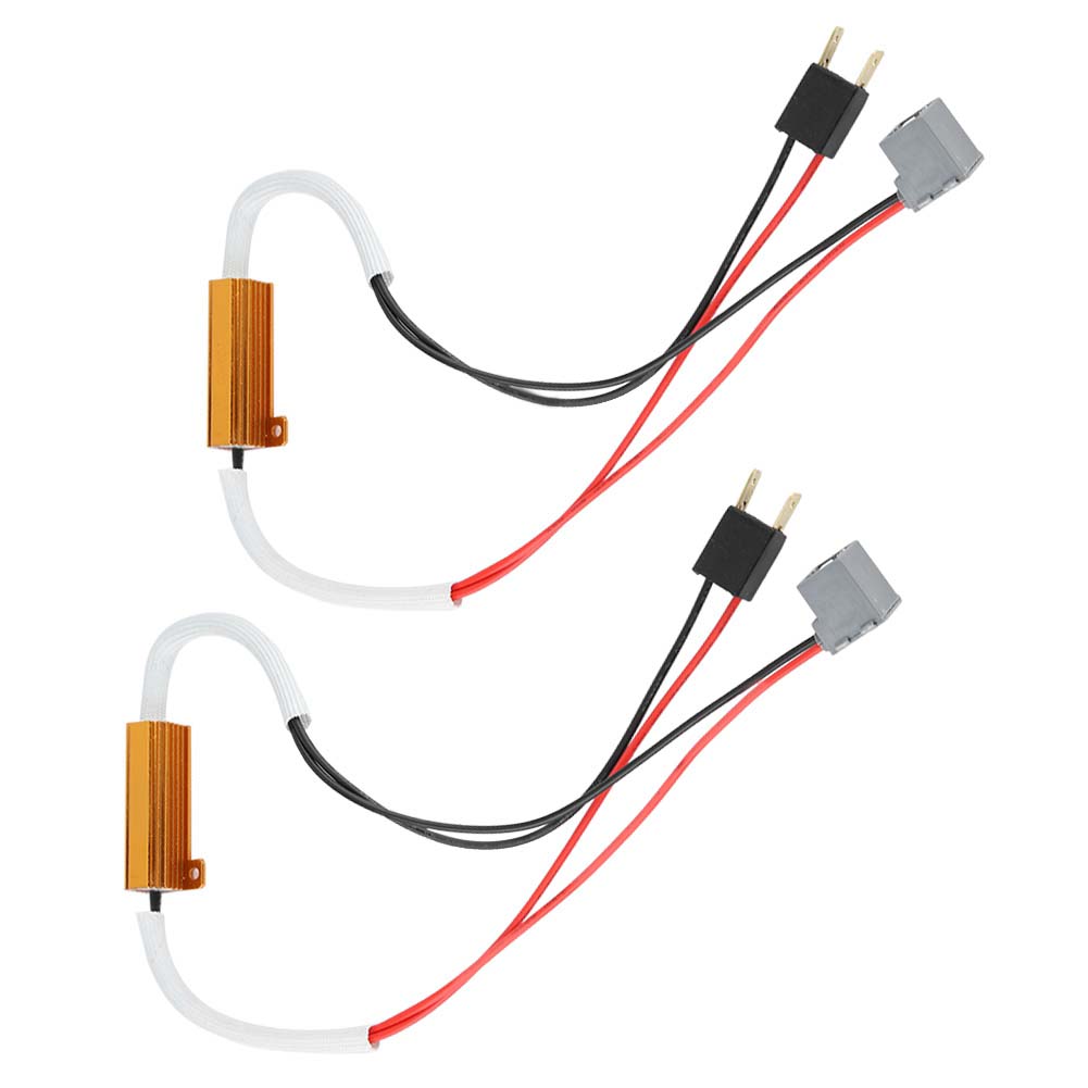 2 H7 Anti-flicker-led-nebelscheinwerferwiderstände, Scheinwerferfehlerdecoder, 2 Stück