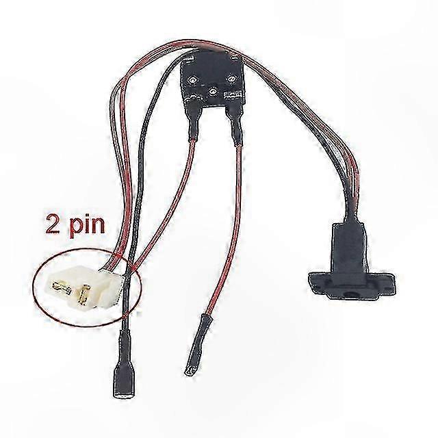 Ladegerätanschluss Für Elektro-kinderautos, Kabelbaum Für Doppelmotoren, Zündschlüssel Mit Clips, Ladezubehör, Spielzeug-reparaturset