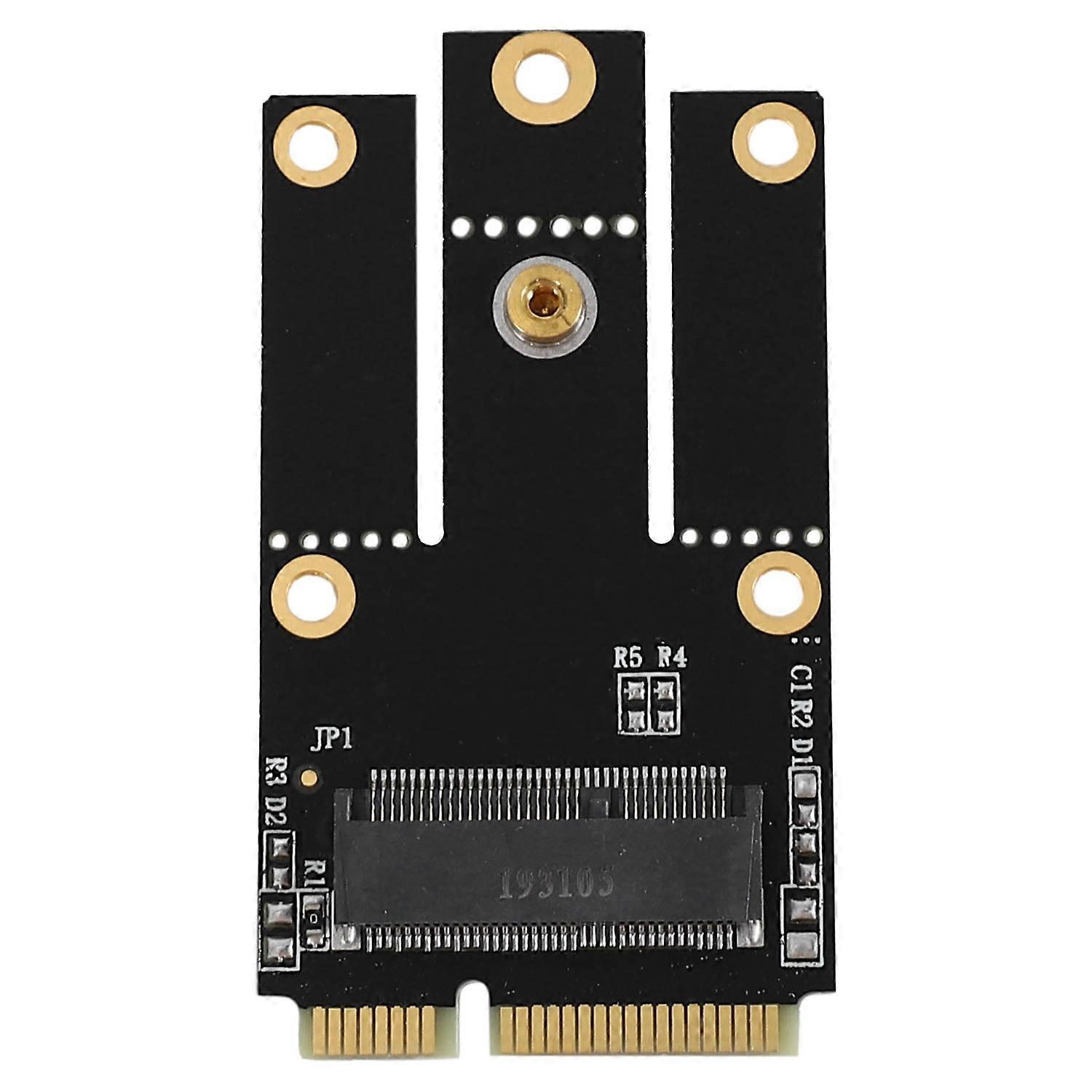 M.2 Ngff Zu Mini Pci-e (pcie+usb) Adapter Für Bluetooth Wifi Karte, B+m Drahtloses Modul, Kompakter Konverter, Laptopkompatibel, Zuverlässiger Anschluss, Schnelles Netzwerkzubehör.