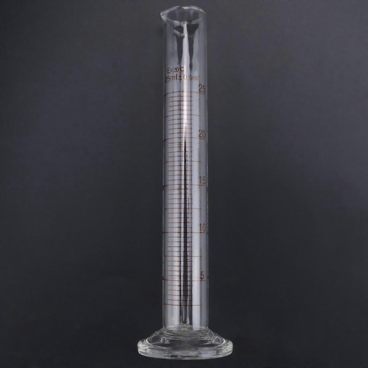 Graduiertes Glasreagenzglas Mit Pipetten, Rührstäben Und Reinigungsbürste, Komplettes Laborset