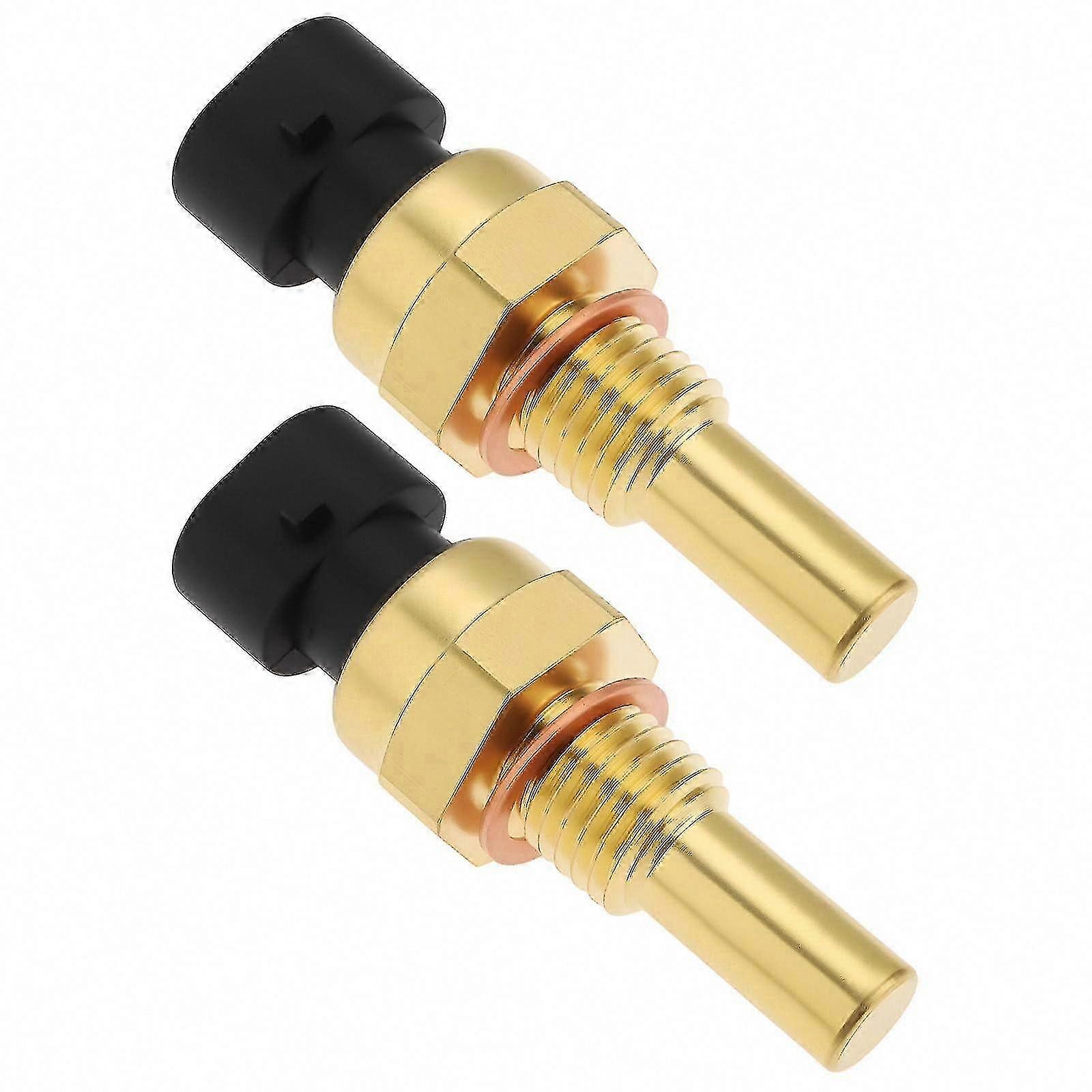 2-teiliger Kfz-temperatursensor 2112-3851010 Für Lada Niva 1700 21213 21214, Fahrzeugkompatibler Sensor, Motorersatzteil, Zuverlässiger Ersatz, Präzise Temperaturmessung