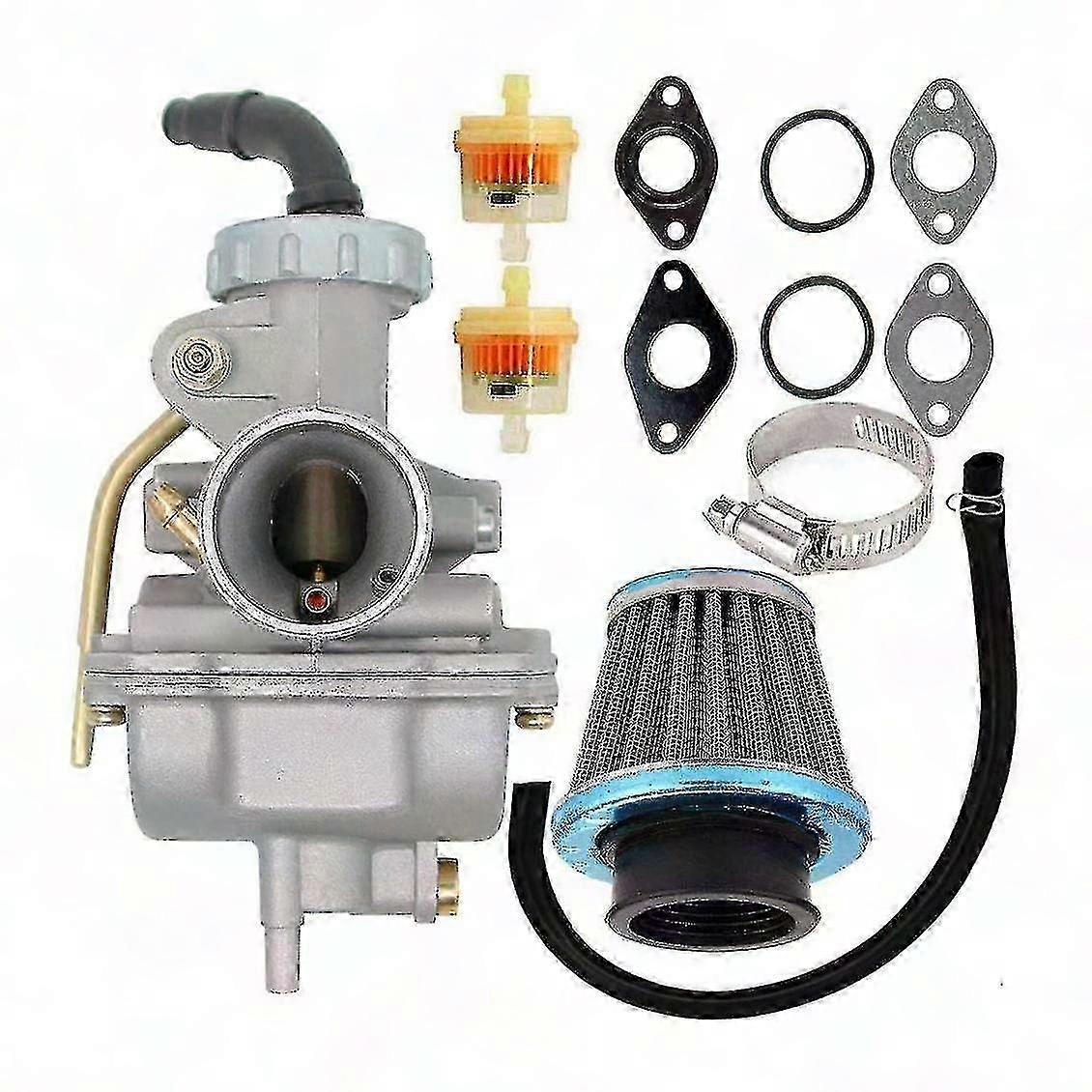 Pz20 Vergaser Für 50cc, 70cc, 90cc, 110cc Und 125cc 4-takt-motoren, Kompatibel Mit Atvs, Utvs, Crf50f, Crf80f Und Xr50r Mit Kraftstoffeinspritzung.