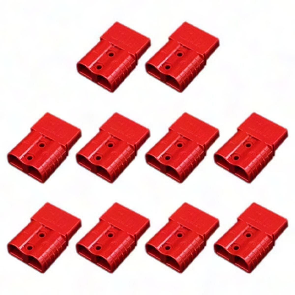 Anderson 120a-stecker Mit Griff, 10er-packung, Wasserdichter Schnellanschlussstecker Für Gabelstapler-batterieladegerät, Stecker/buchse, Hochstrom-industrieadapter