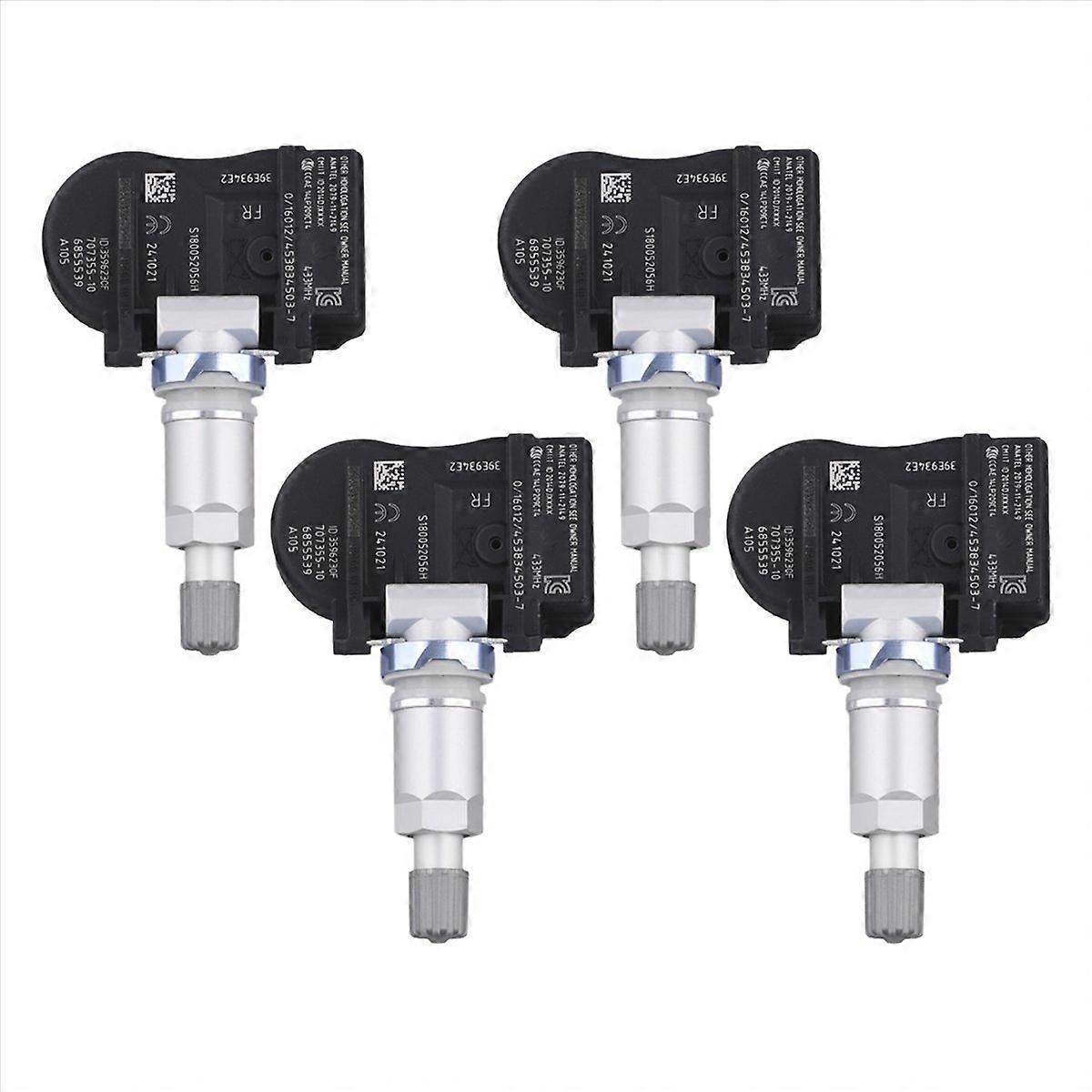 Tpms-sensor 707355-10 36106881890, 4 Stück Für Bmw Serie 2, 3, 4, Elektronisches Reifendruckventil, Originalkompatibel, Packung Mit 4 Sensoren.