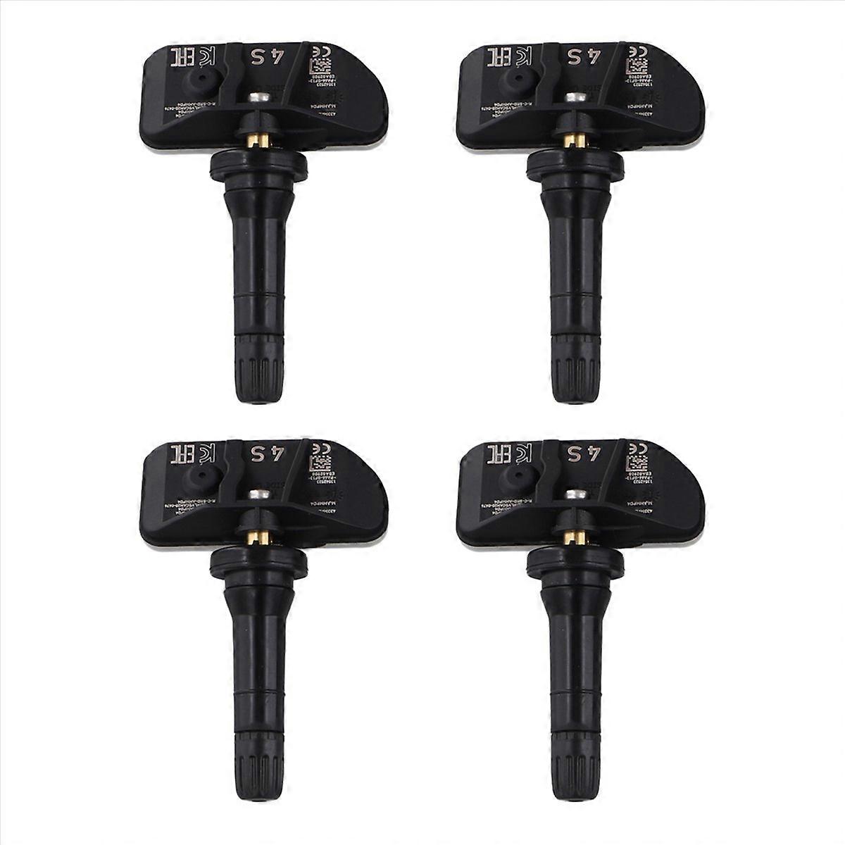 4-teiliges Reifendruckkontrollsystem (tpms) Für Fahrzeuge Mit Bergauffahrgerät, Reifendrucksensor, Kompatibles Ersatzteil, Direktüberwachung, Metallventil-transmitter