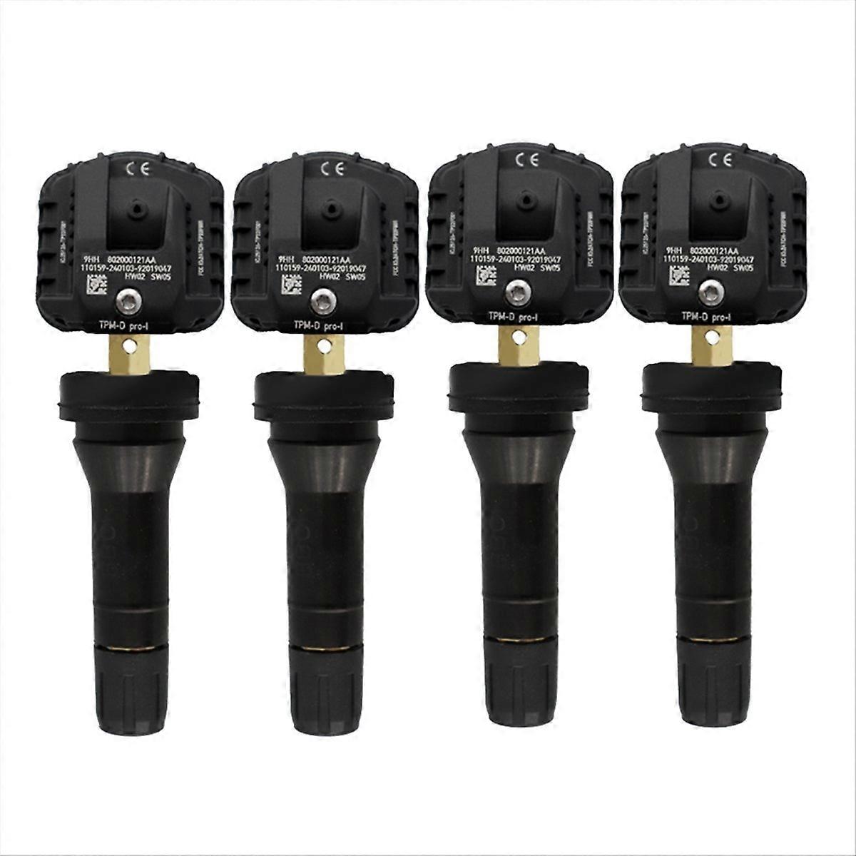4 Tpms-reifendruckkontrollsystem-sensoren Für Autos
