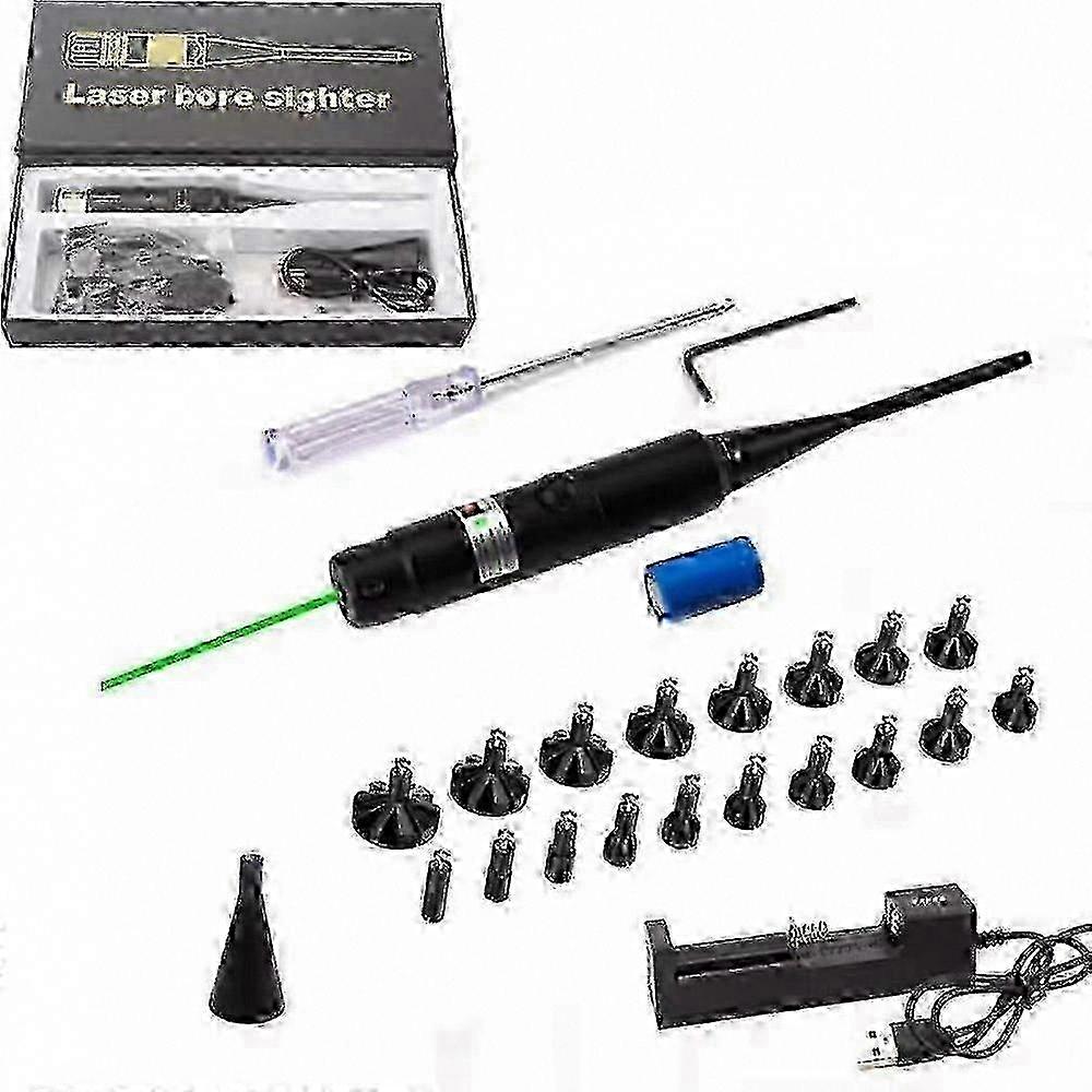 Xx Laser-nivelliergerät Mit 18 Adaptern, Grüner/roter Strahl, Präzise Kalibrierung Für Baustellen, Schnelle Und Zuverlässige Justierung.