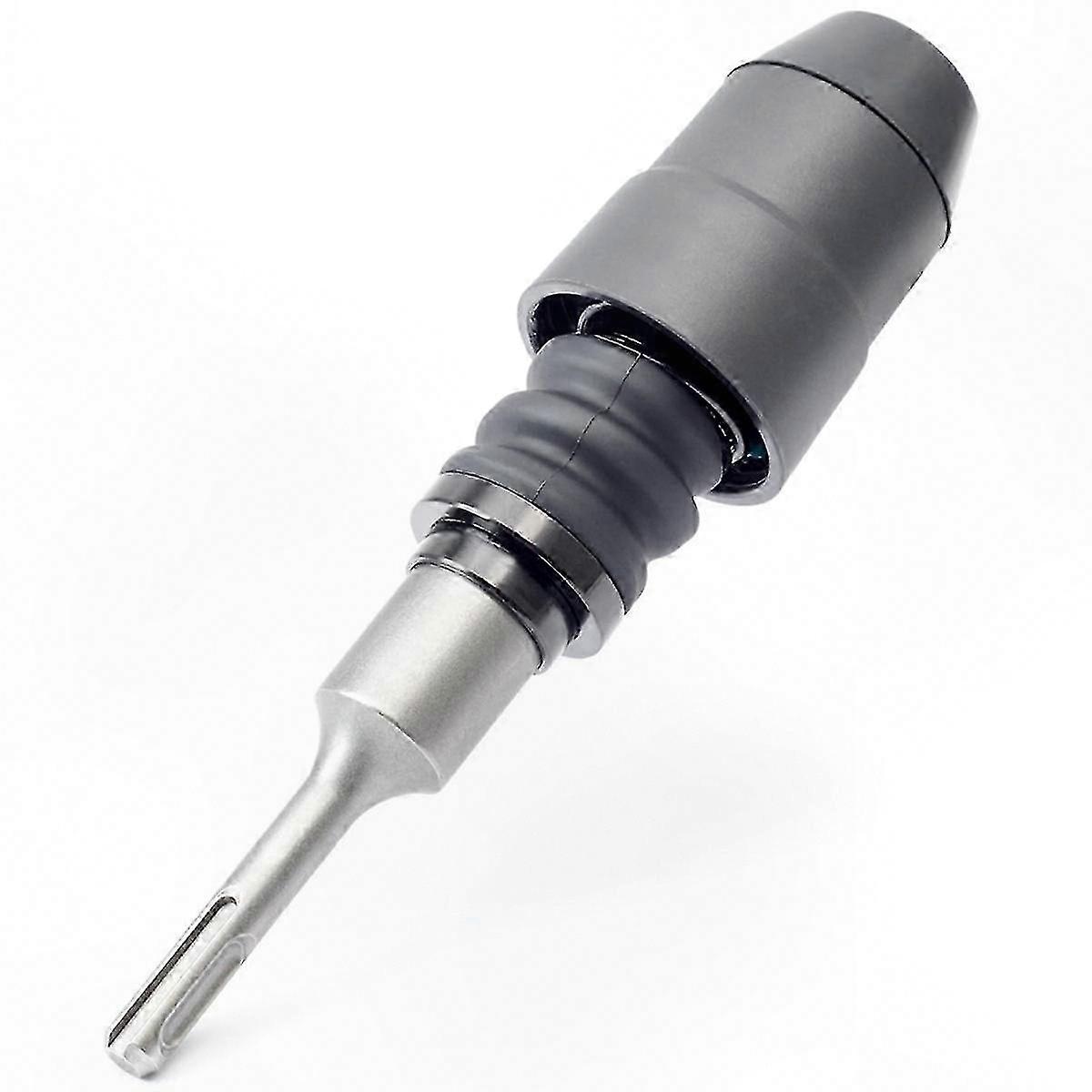 20 Cm Meißelbohreradapter Aus Legiertem Stahl, Sds-plus-zu-sds-max-umrüstung, Robustes Drehfutter, Professionelles Schlagbohrwerkzeug, Kompatibles Zubehör, 210 Mm, Hohe Haltbarkeit.