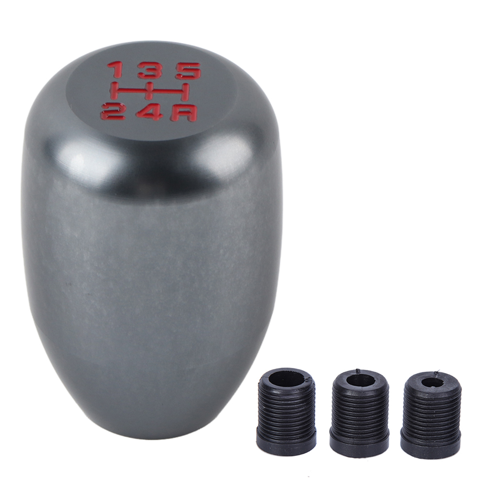 5-gang-schaltgetriebe, Schaltknauf Aus Titan Mit Hebel, 3 Adapter (8/10/12 Mm) Im Lieferumfang Enthalten
