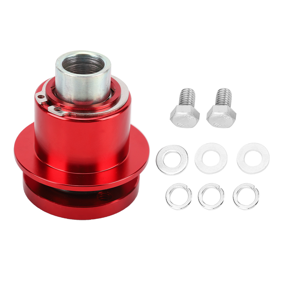 360° Schnellkupplungs-lenkradnabenadapter Für Chevrolet 310-101 (rot)