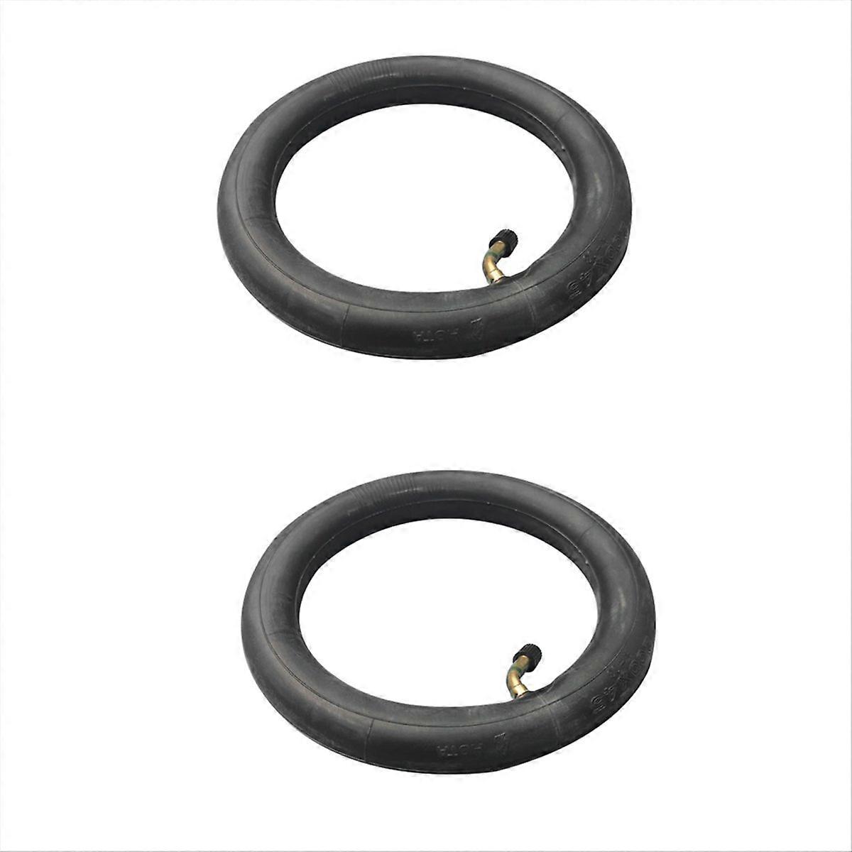 8-zoll X 1 1/4-zoll-rollerschlauch, 2er-pack, Winkelventil, Faltradschlauch, Robuster Ersatzreifen