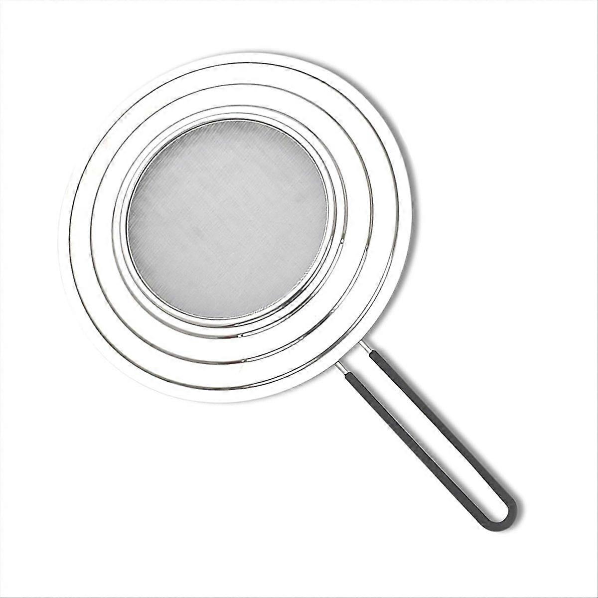 30 Cm Silikon-fettschutz Für Bratpfannen, Wiederverwendbarer, Spritzfester, Flexibler Und Hitzebeständiger Deckel, Ideal Für Die Tägliche Küche.