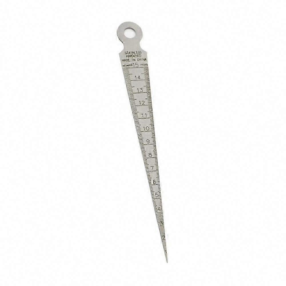 Edelstahl-dickenlehre 1–15 Mm, Kegellehre, Spreizer, Werkzeug Zur Messung Von Bohrungen Und Innendurchmessern, Metalllineal