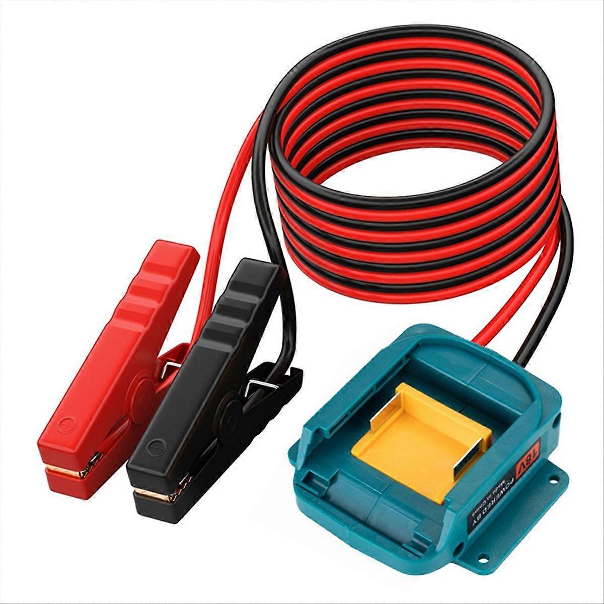 12awg Lithium-batterieanschluss Mit Überbrückungsklemmen, Hochleistungs-netzstecker Für Schnelles Laden, Kfz-starthilfekabel-set, 12v Kompatibel, Wasserdicht Und Langlebig.
