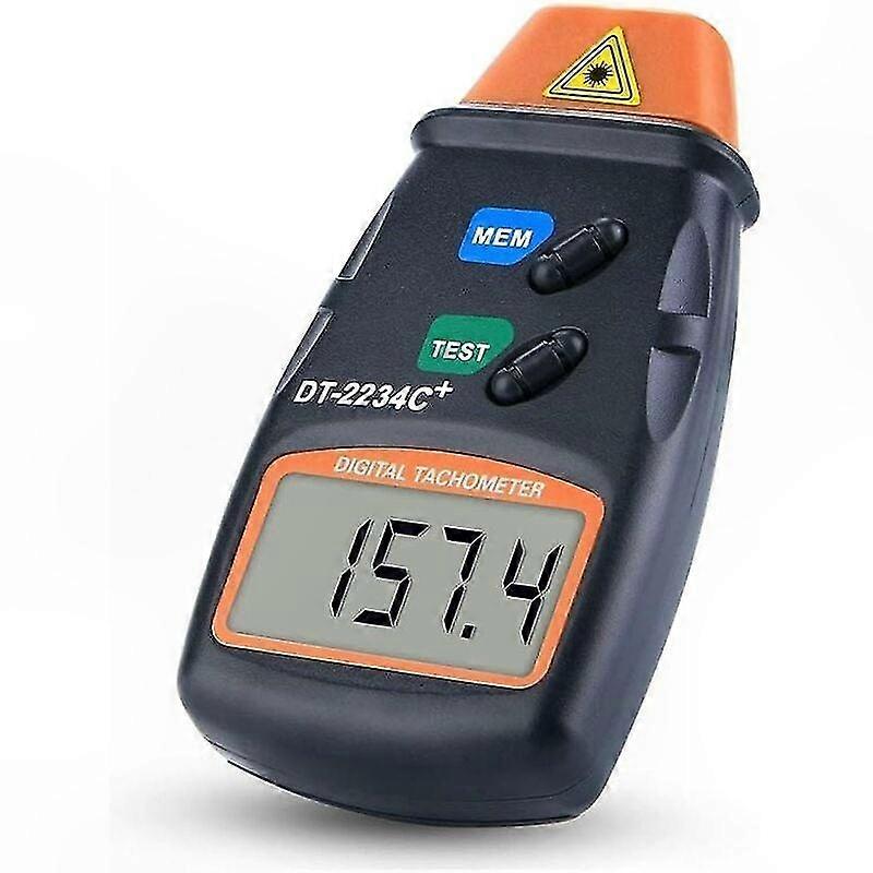Digitaler Lcd-drehzahlmesser, Berührungsloser Drehzahlmesser, Drehzahlmessung 2,5-99.999 U/min, Präzises Steuerungsinstrument Für Motoren Und Maschinen.