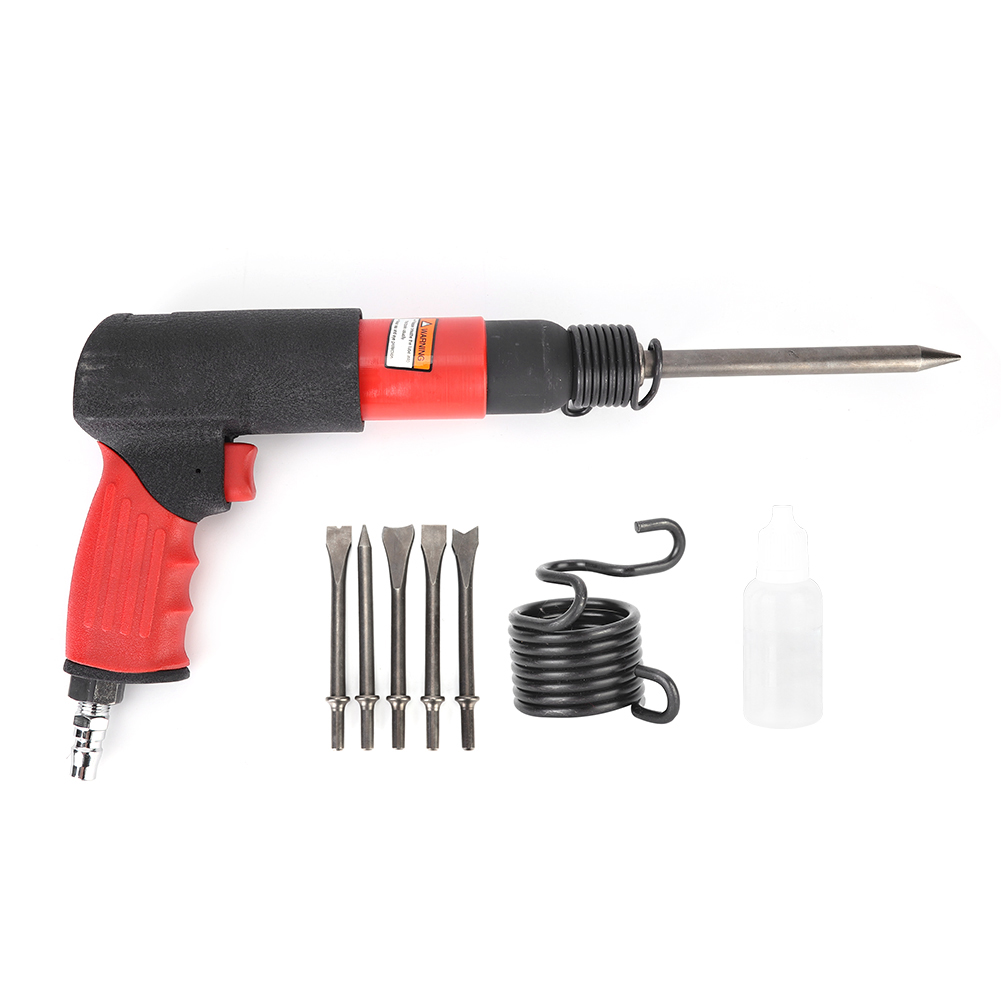 250-mm-druckluftpistole Zum Hammerbohren, Entrosten, Schweißen, Lackieren, Meißeln Und Entgraten – Akku-handwerkzeug