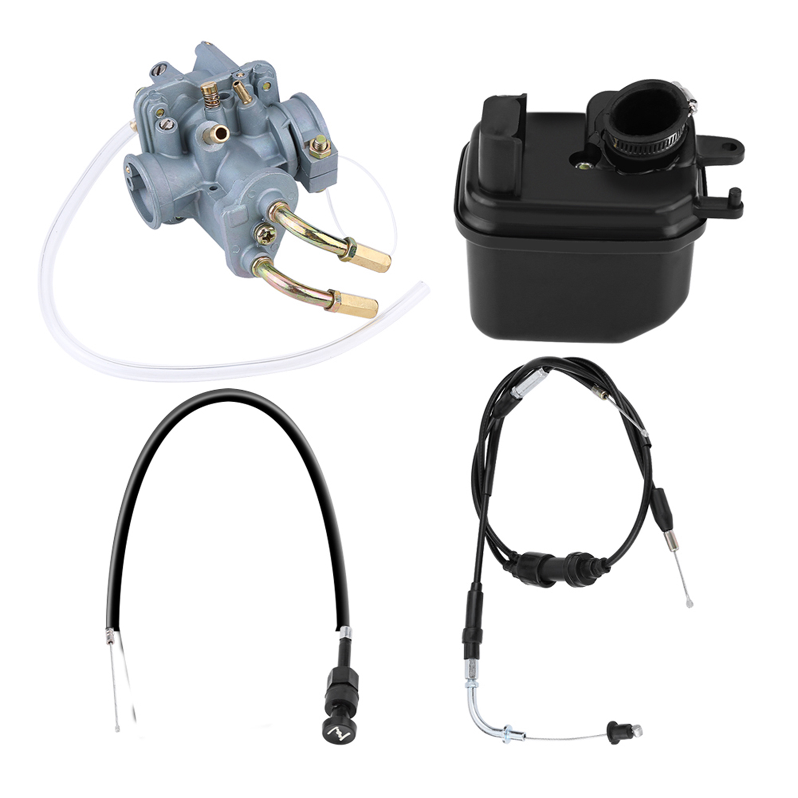 Vergaser-luftfiltergehäuse Mit Gaszug Und Choke Für Yamaha Pw50 Pw 50 Zinger Y