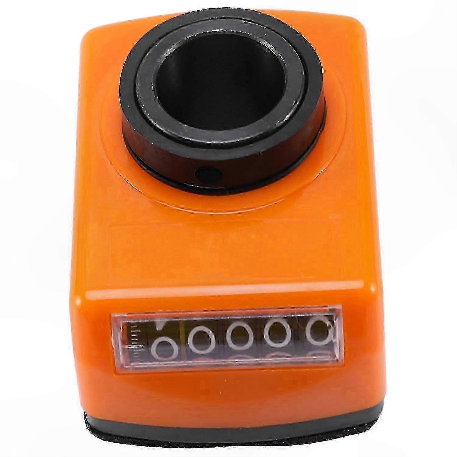20-mm-digitalpositionssensor Für Drehmaschinen, Orangefarbenes Digitaldisplay, Hochpräzises Wegmessgerät