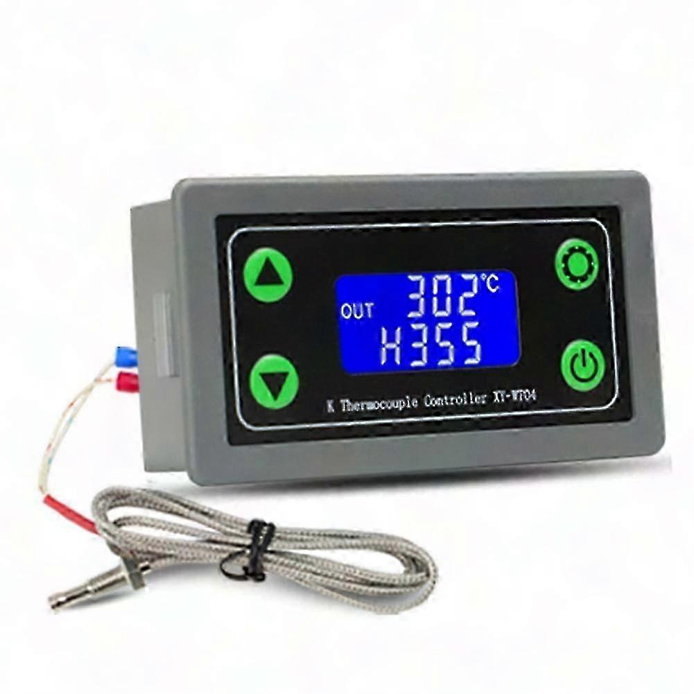 Digitalthermostat Xy-wt04 Mit Thermoelement Typ K, Temperaturregler -99°c Bis 999°c, Hochpräziser Regler Für Öfen Und Industrieanlagen.