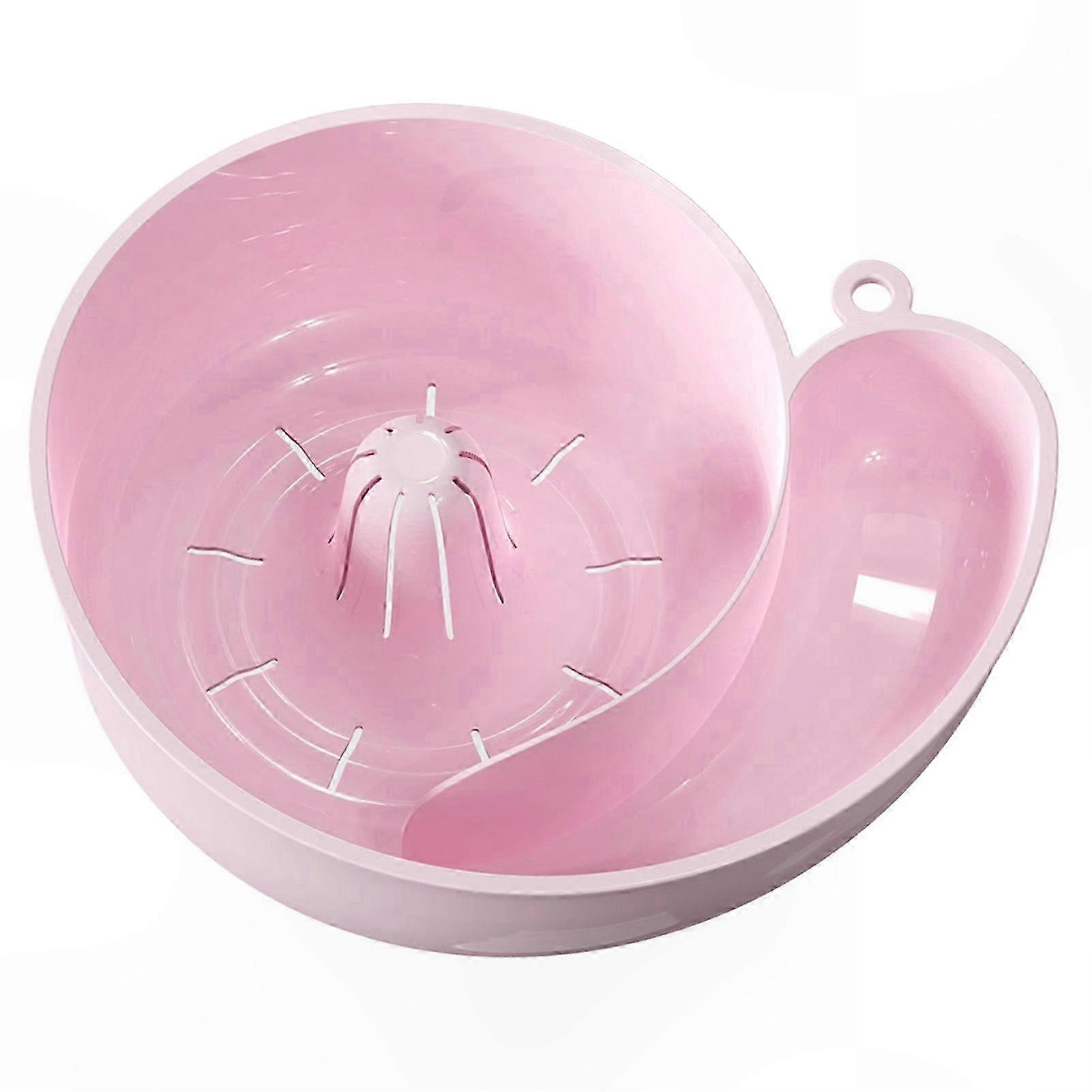 Rotierender Schneckenkorb Zum Waschen Von Salat Und Gemüse, Blattschleuder, Praktisches Küchenaccessoire, Einzelset, Spiralform, Effiziente Reinigung.