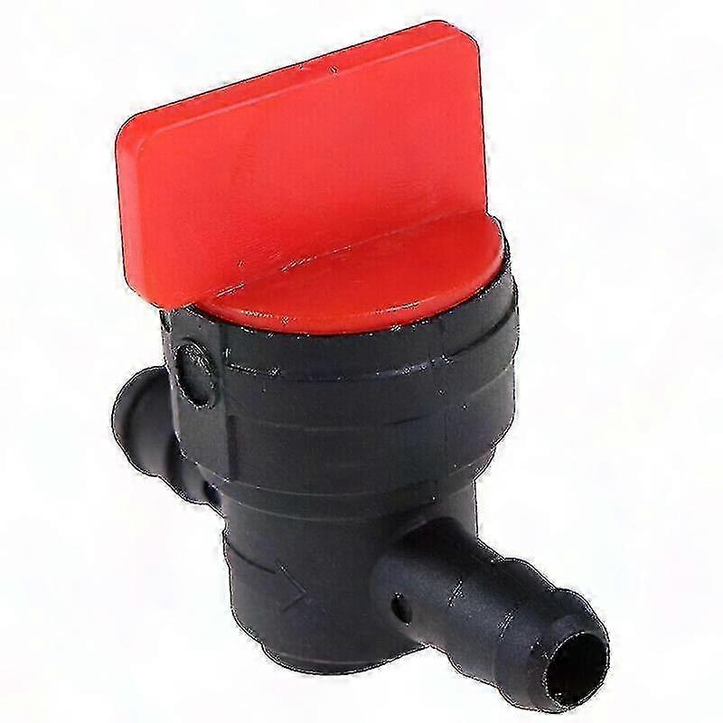 1/4"-kraftstofftank-absperrventil, Kraftstoffabsperrventil, Rasenmäher- Und Gartenzubehör, 2er-pack, Rot