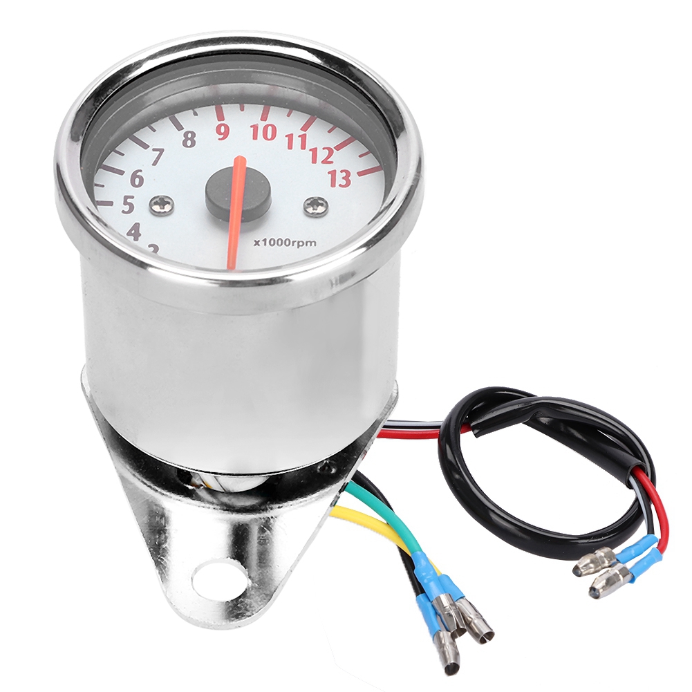 Universeller Led-drehzahlmesser Für Motorräder, 12 V Dc, Elektronische Anzeige, 13000 U/min, Motordrehzahlanzeige