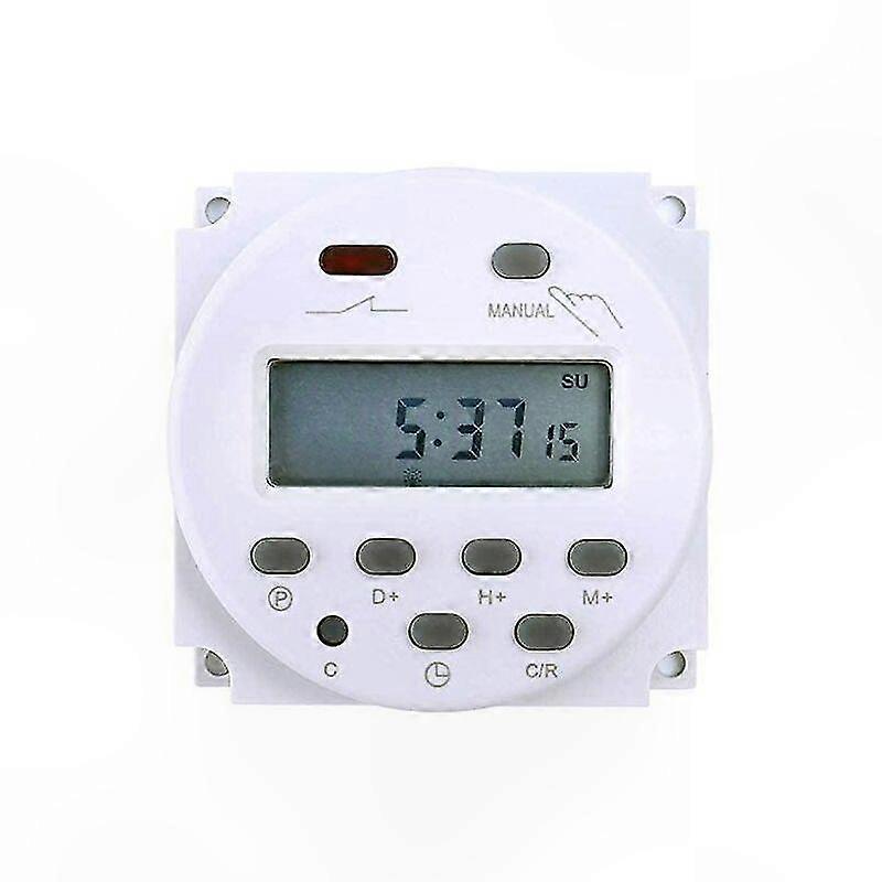 12v Dc 16a Lcd-digitaltimer, 16 Einstellbare Programme, Programmierbare Uhr Zur Gerätesteuerung