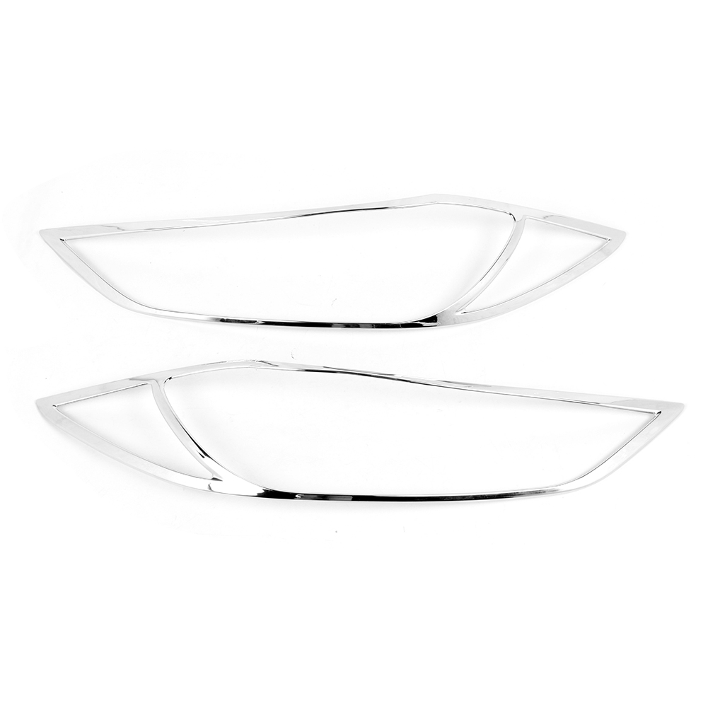 2x Äußere Scheinwerferblenden Für Hyundai Elantra 2018-2019, Kunststoff-fernlichtabdeckung
