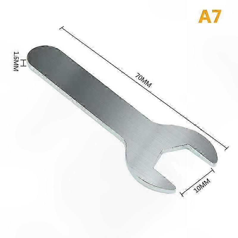 Extraflacher Maulschlüssel Für Badezimmerarmaturen, Einfaches Werkzeug, Kompaktes Modell, Präzise Anwendung Bei Sanitärinstallationen.