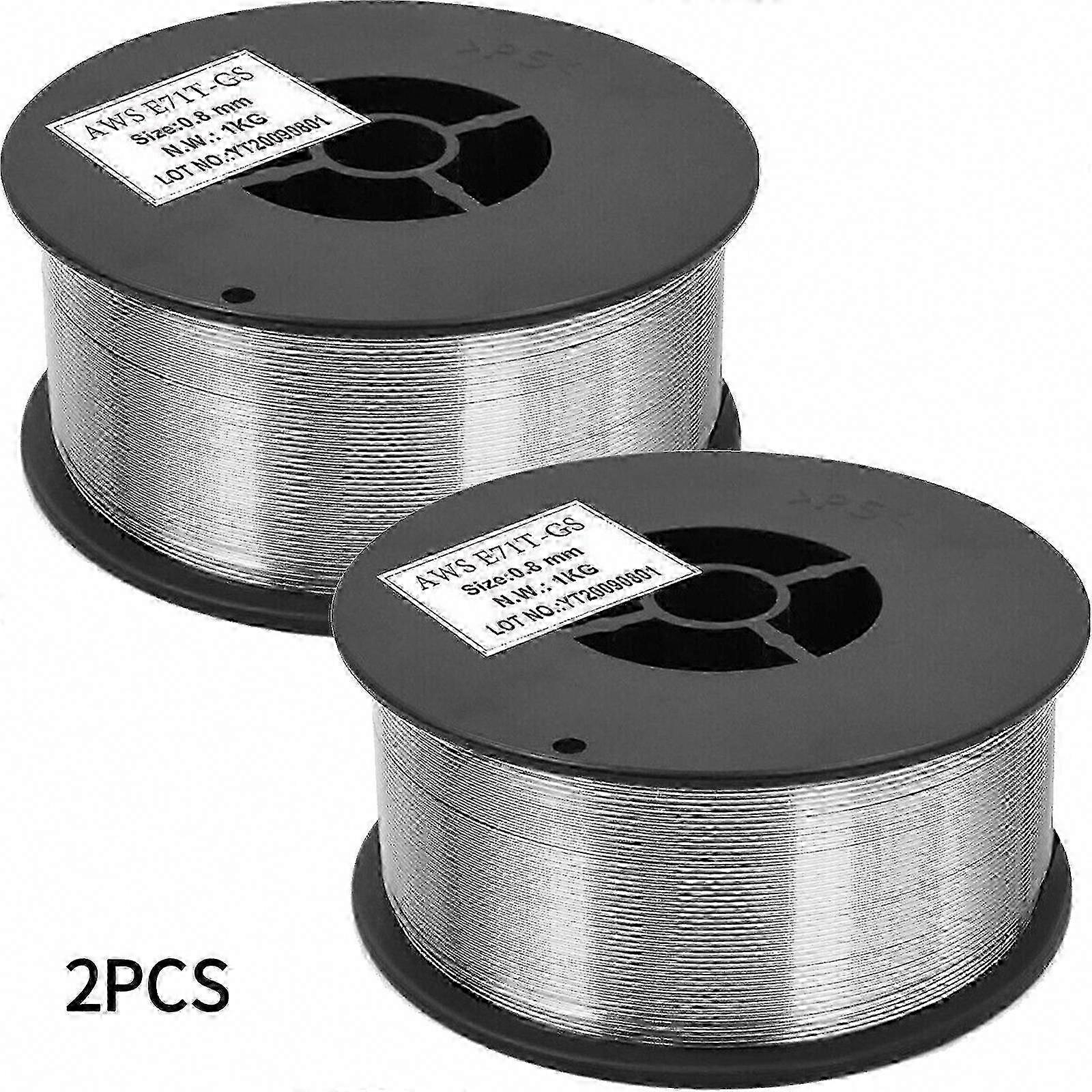 E71t-gs Gasloser, Selbstschützender, 0,8 Mm Dicker Aluminium-fülldraht Zum Mig-schweißen, 1 Kg, Für Den Professionellen Einsatz
