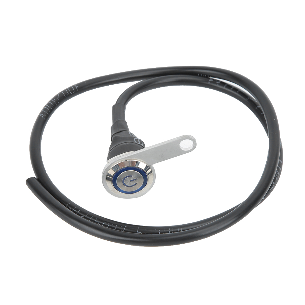 Ein-/ausschalter Aus Edelstahl, Einzelband Für Motorradlenker, 22-mm-scheinwerfer.