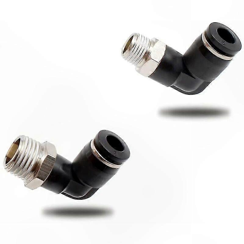8er-pack Pneumatische Anschlüsse, Schnellkupplungen Mit Außengewinde, 6-mm- Und 1/8"-winkeladapter Für Druckluftwerkzeuge Und Heimwerkerprojekte