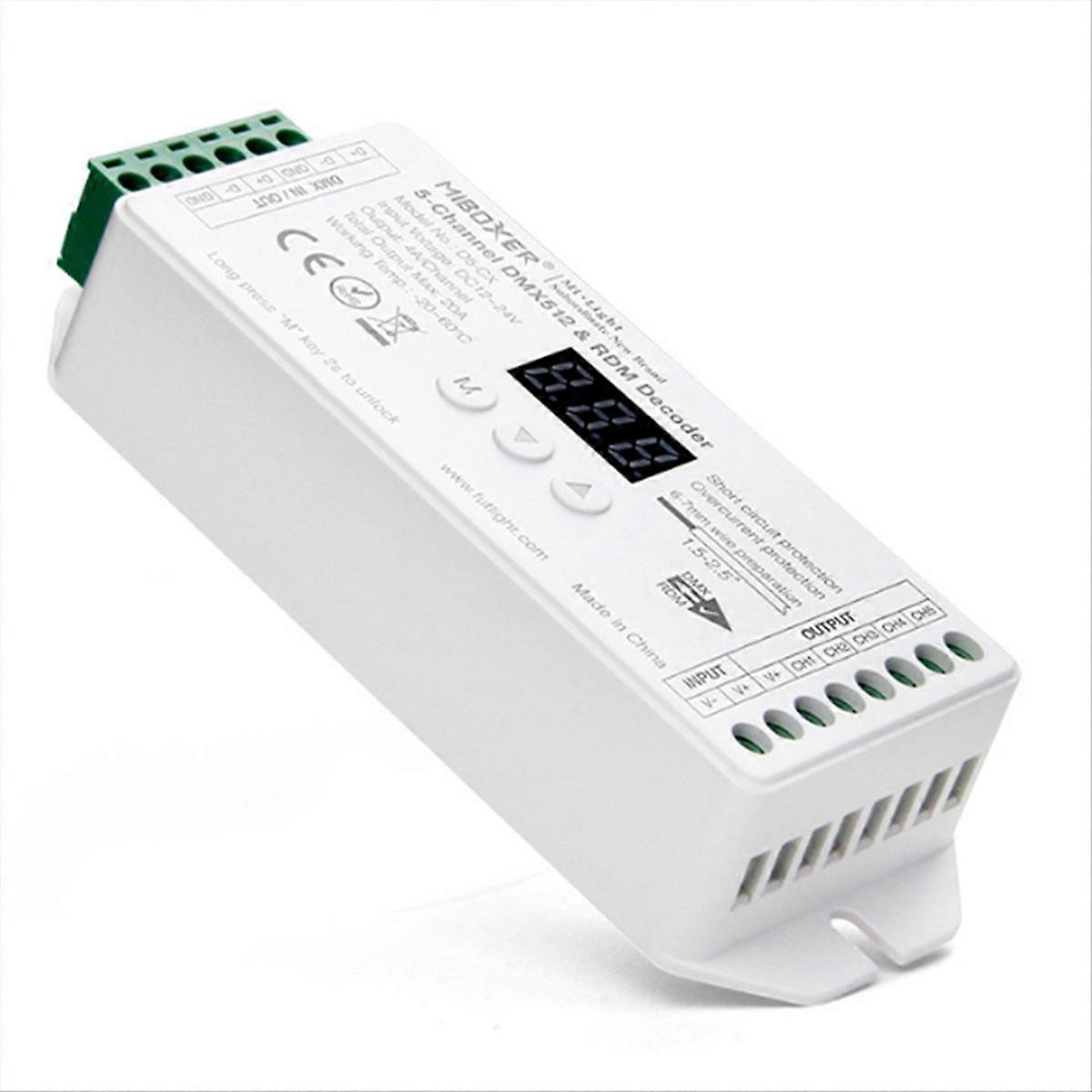 Rdm Controller Dmx512 Decoder Für Led-beleuchtungssteuerung – Lichtmanagementgerät, Dmx-protokoll-kompatibel, Regler Für Led-systeme