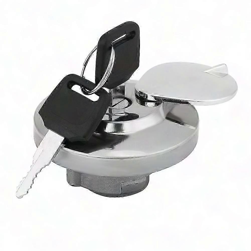 Tankdeckel Für Motorräder Mit 2 Schlüsseln, Metallabdeckung Für Shadow Spirit Vt750 Dc C2 Vlx Vt600, Kompatibles Ersatzteil, Wasserdicht Und Robust.